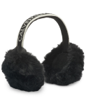 Calvin Klein Jacquard-Logo Faux-Fur Earmuffs