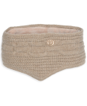 Calvin Klein Chain Cable-Knit Cold Weather Headband